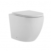 Унітаз підлоговий Qtap Robin безбачковий Ultra Quiet безобідковий з сидінням Soft-close WHITE QT13223381AW Унітаз підлоговий Qtap Robin безбачковий Ultra Quiet безобідковий з сидінням Soft-close WHITE QT13223381AW
